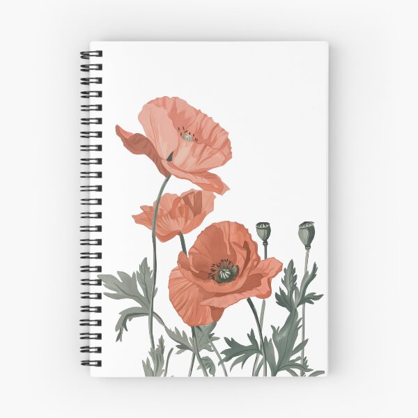 Item preview, Red Poppy Flowers designed and sold by xiao xuans.