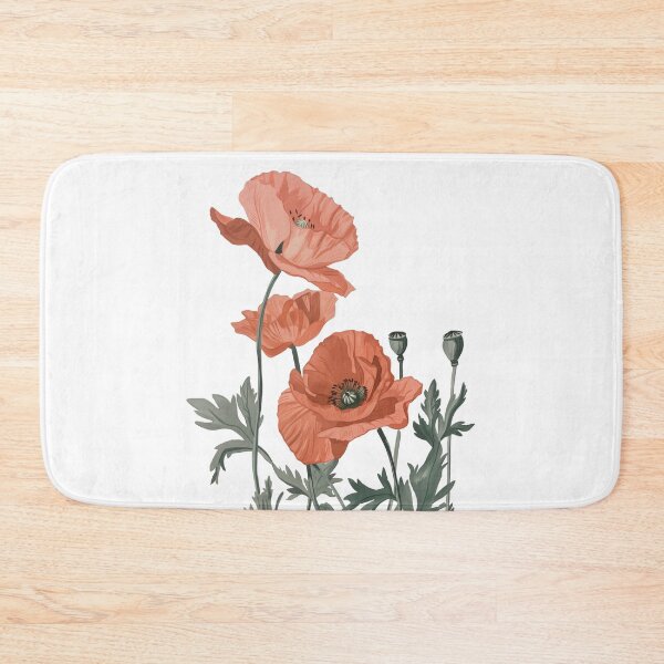 Item preview, Red Poppy Flowers designed and sold by xiao xuans.