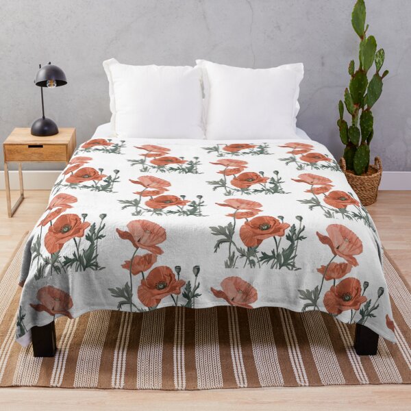 Item preview, Red Poppy Flowers designed and sold by xiao xuans.