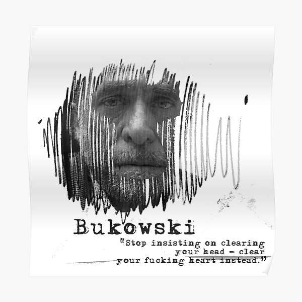 BUKOWSKI - Cabeza Póster