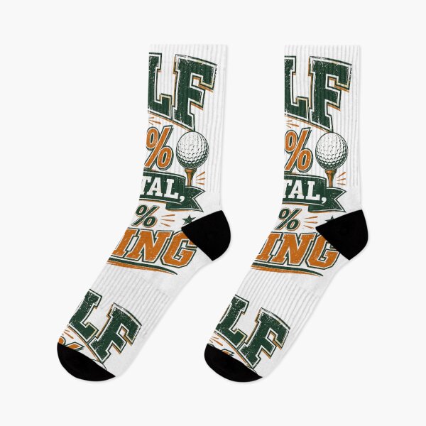 Item preview, Golf Is 90% Mental 10% Crying Funny Vintage Golf Quote Design designed and sold by Panom Suavichien.