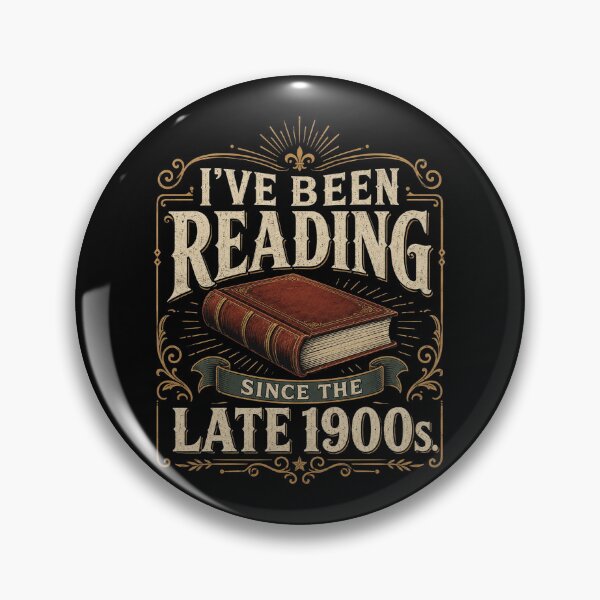 Item preview, I've Been Reading Since the Late 1900s, Vintage Book Lover, Funny Reader, Librarian Gift, Retro Bookish designed and sold by Cchotlan.