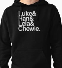 JS Star Wars White Pullover Hoodie