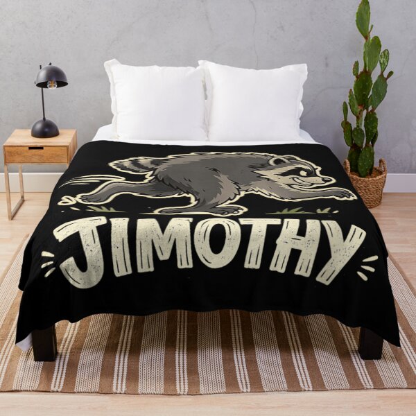 Item preview, Jimothy Running Raccoon Funny Trash Panda Cartoon Woodland Animal designed and sold by HarinDonreka.