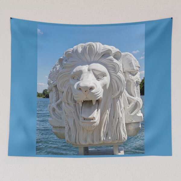 Item preview, old park sculpture of a lion designed and sold by pasalagabriela.