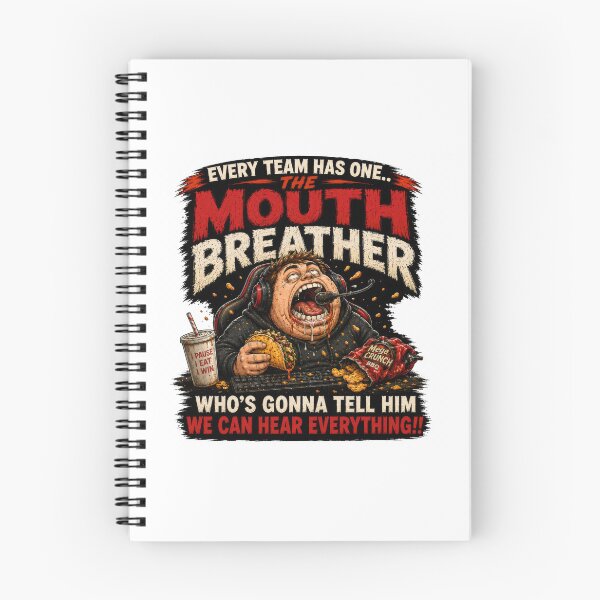Item preview, Every Team Has One – The Mouth Breather | Funny Gamer Co-Op Gaming T-Shirt designed and sold by AmaJoy Designs .
