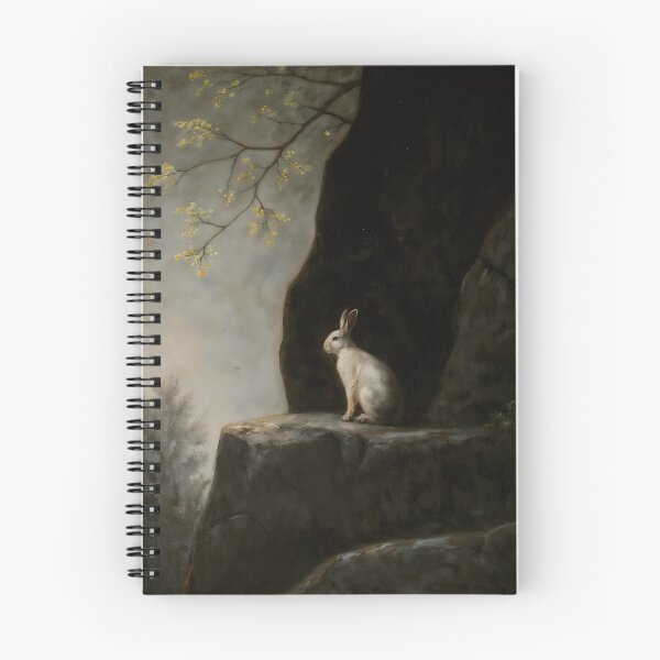 Item preview, Gothic White Hare Forest Cliff Dark Academia Aesthetic designed and sold by DarkHolyQueen.