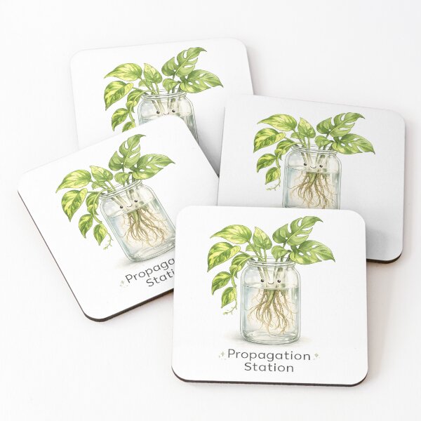 Item preview, Propagation Station | Cute Plant Propagation Jar Sticker | Houseplant Lover Gift designed and sold by PLANT LOVER'S PARADISE.