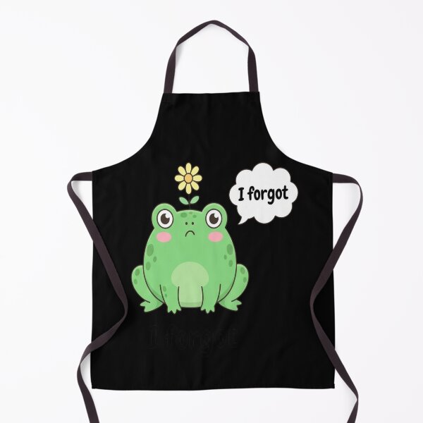Item preview, I FROGOT – Cute Frog Meme designed and sold by Safwat-Aziz1.