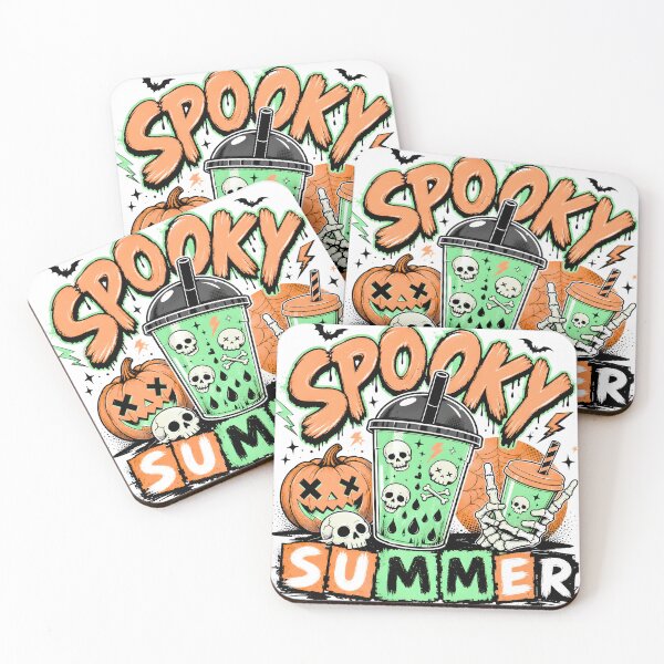 Item preview, Iced Coffee And Spooky Season designed and sold by wesdesignshop.