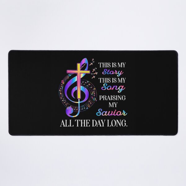 Item preview, This Is My Story This Is My Song Praising My Savior designed and sold by HarinDonreka.