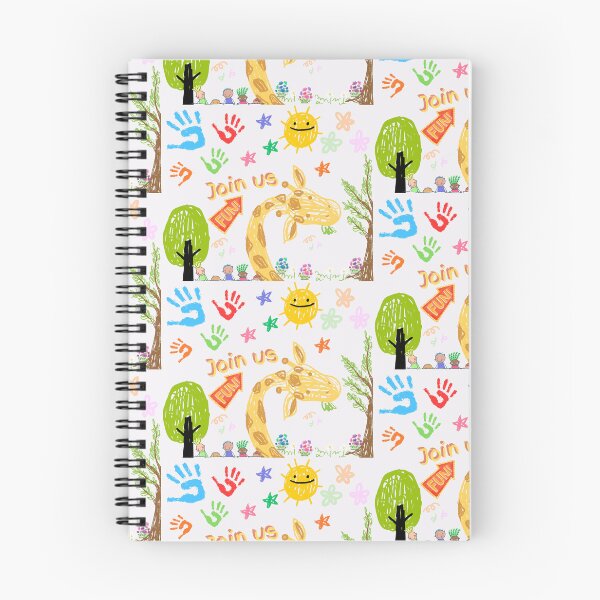 Item preview, ​Joyful Giraffe Join Us Fun Kids Art designed and sold by crystalar95.