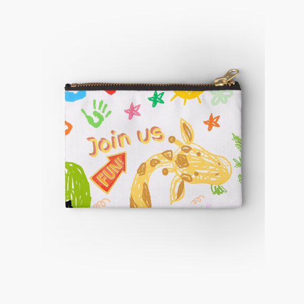 Item preview, ​Joyful Giraffe Join Us Fun Kids Art designed and sold by crystalar95.