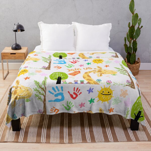 Item preview, Joyful Giraffe Join Us Fun Kids Art designed and sold by crystalar95.