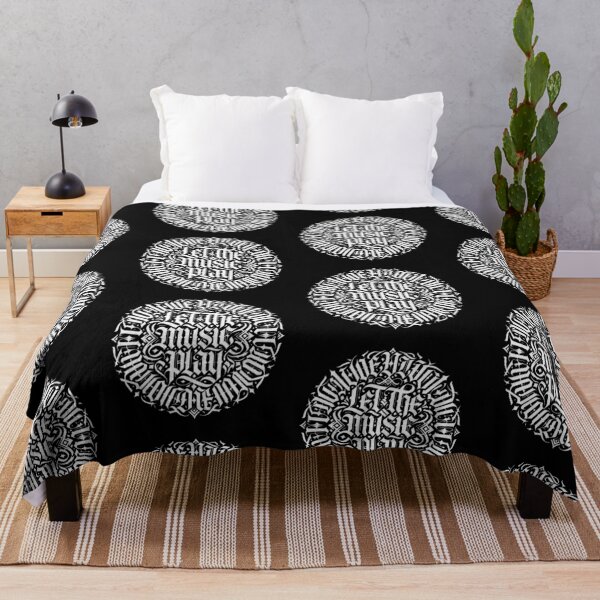Item preview, Let The Music Play Gothic Music Typography designed and sold by TipTop GFX.