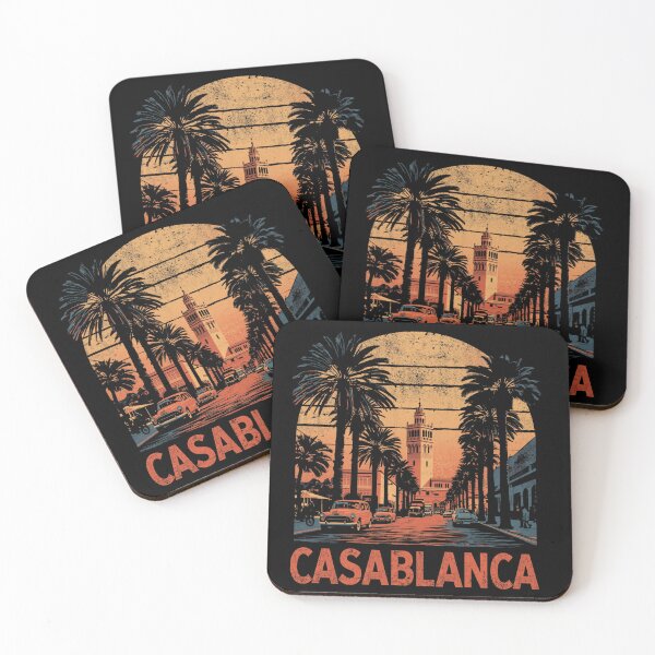 Item preview, Casablanca vintage art designed and sold by MELLOU-ART.