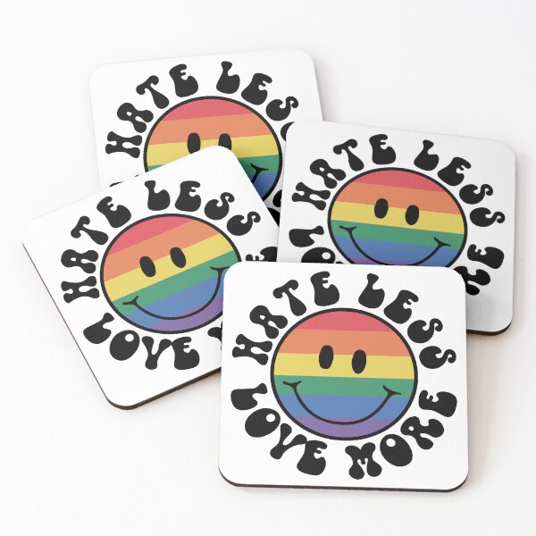 Item preview, Hate Less, Love More designed and sold by GlitterCritterD.