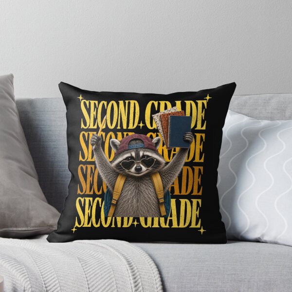 Item preview, second grade teacher raccoon Energy Feral Raccoon Chaos designed and sold by FreshVibe Prints.
