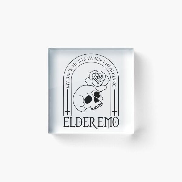 Item preview, Elder Emo - Black designed and sold by Heather H Designs .
