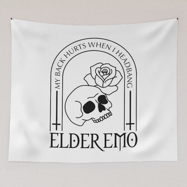 Item preview, Elder Emo - Black designed and sold by Heather H Designs .