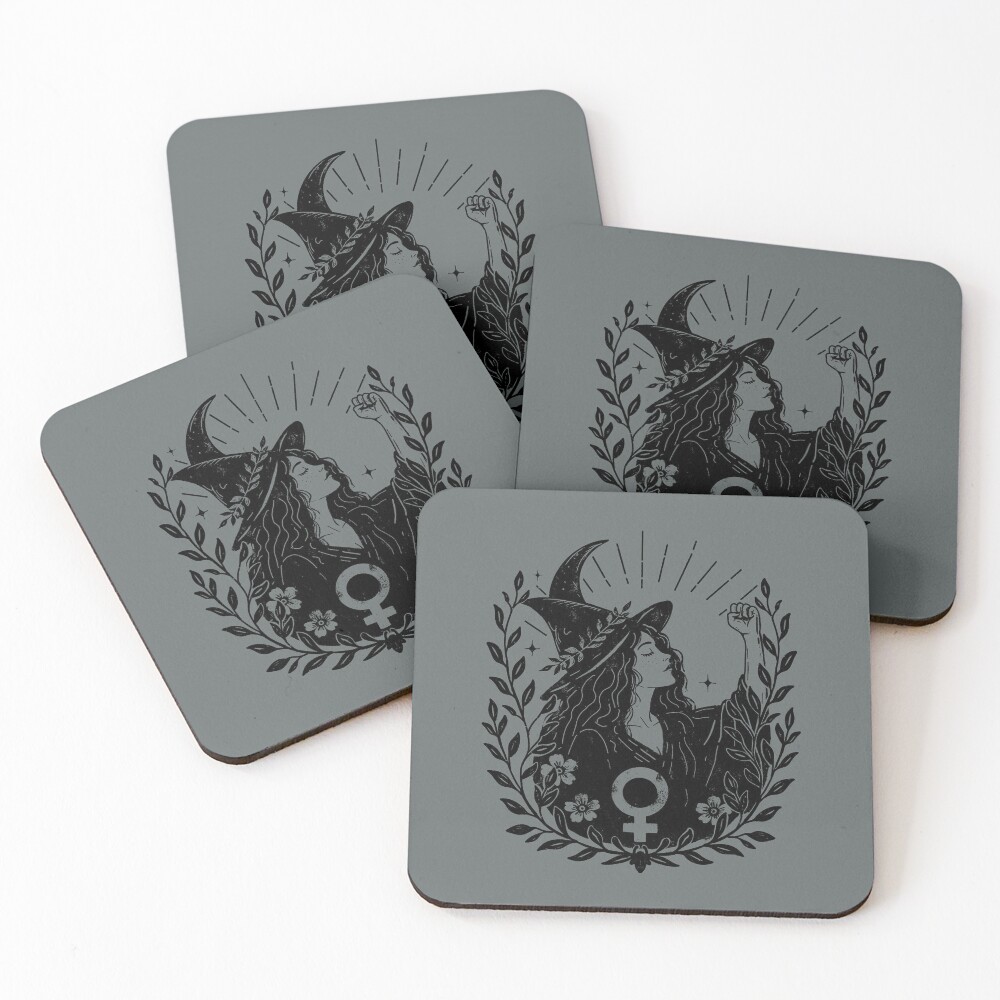 Item preview, Coasters (Set of 4) designed and sold by InkWater-Studio.