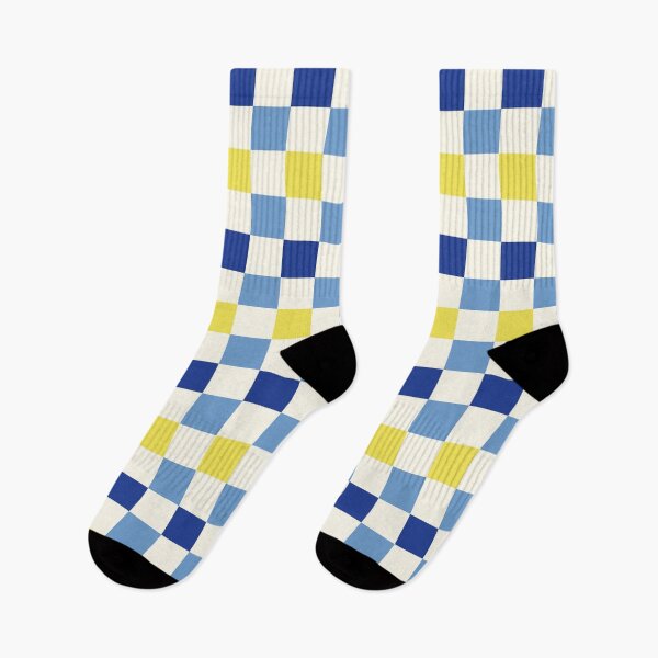 Item preview, Mediterranean Blue Checkerboard Seamless Pattern designed and sold by ViviNyks.