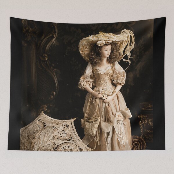 Item preview, Victorian Elegance – Lace Parasol Doll designed and sold by Kimberly Palmer.