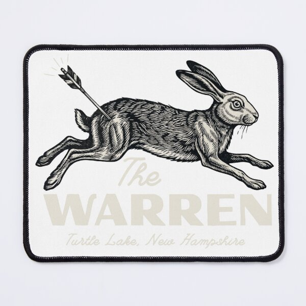 Item preview, The Warren - white text designed and sold by betweenthebliss.