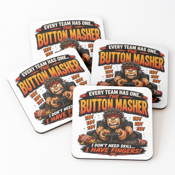 Item preview, Every Team Has One – The Button Masher | Funny Gamer Co-Op Gaming T-Shirt designed and sold by AmaJoy Designs .