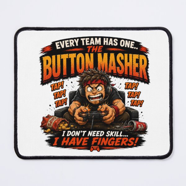 Item preview, Every Team Has One – The Button Masher | Funny Gamer Co-Op Gaming T-Shirt designed and sold by AmaJoy Designs .
