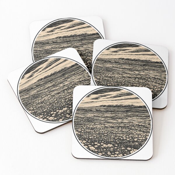 Item preview, Poppy Field in Bloom | Antelope Valley designed and sold by Linoluca.