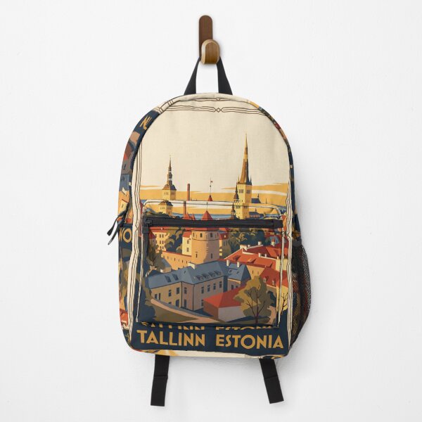 Item preview, Tallinn Estonia Vintage Travel Poster designed and sold by Bomax121.