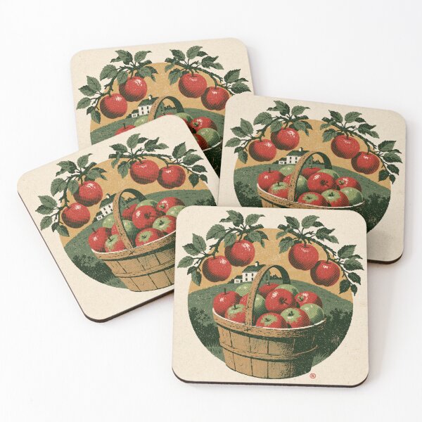 Item preview, Apple Picking — Vintage Autumn Orchard Harvest Badge designed and sold by FrostyFrisby.