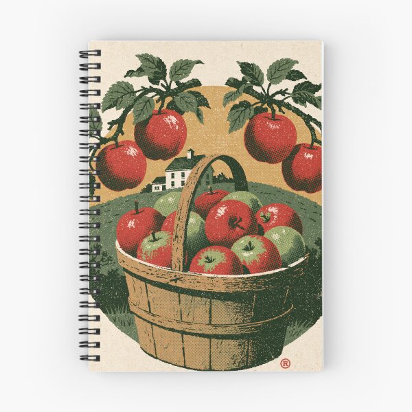 Item preview, Apple Picking — Vintage Autumn Orchard Harvest Badge designed and sold by FrostyFrisby.