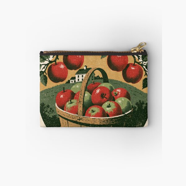 Item preview, Apple Picking — Vintage Autumn Orchard Harvest Badge designed and sold by FrostyFrisby.