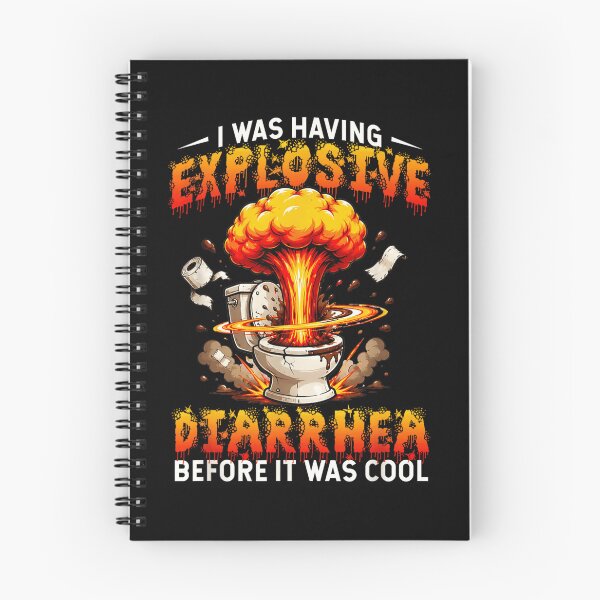 Item preview, Explosive Diarrhea Before It Was Cool Funny Toilet Humor designed and sold by DaphoLatara.