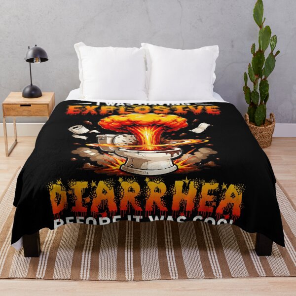 Item preview, Explosive Diarrhea Before It Was Cool Funny Toilet Humor designed and sold by DaphoLatara.
