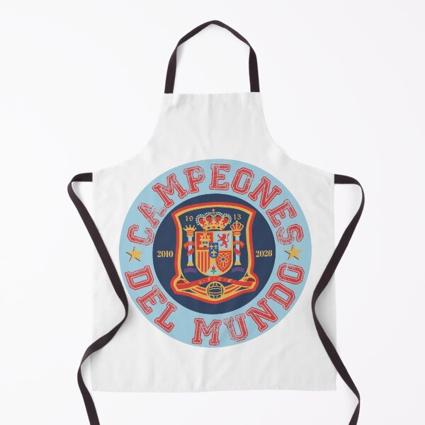 Item preview, Campeones del Mundo 2010–2026 – Spain Football Retro Crest designed and sold by EvulAtheng Designs.