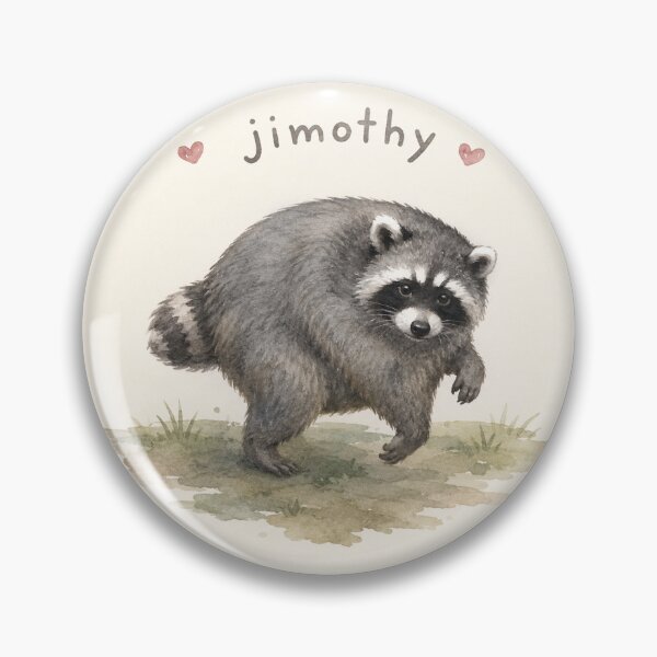 Item preview, Jimothy the Racoon from Seattle  designed and sold by ZooropaCo.