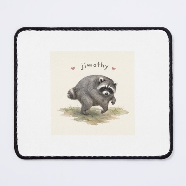 Item preview, Jimothy the Racoon from Seattle designed and sold by ZooropaCo.