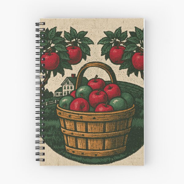 Item preview, Apple Picking — Vintage Autumn Orchard Harvest Badge designed and sold by FrostyFrisby.