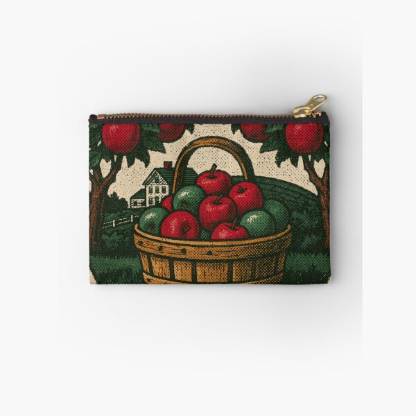 Item preview, Apple Picking — Vintage Autumn Orchard Harvest Badge designed and sold by FrostyFrisby.