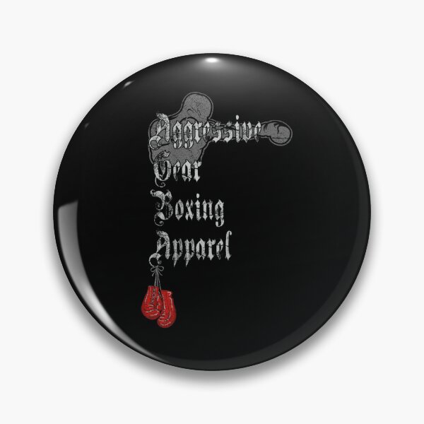 Item preview, Aggressive Gear Boxing Funny Fighter Motivation Vintage Gothic Quote designed and sold by DaphoLatara.