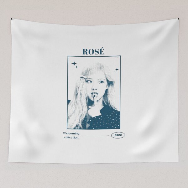 Item preview, Rosé Welcoming Collection Halftone Poster designed and sold by gringoods.