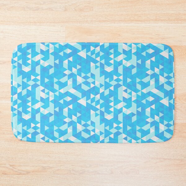 Item preview, Blue Polygon Seamless Pattern | Modern Geometric Design designed and sold by Creatory.studio.