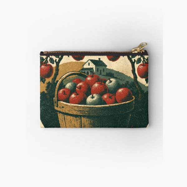 Item preview, Apple Picking — Vintage Autumn Orchard Harvest Badge designed and sold by FrostyFrisby.