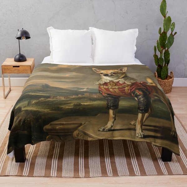 Item preview, A small chihuahua transformed into a classical Renaissance and Baroque oil painting designed and sold by 123ks.