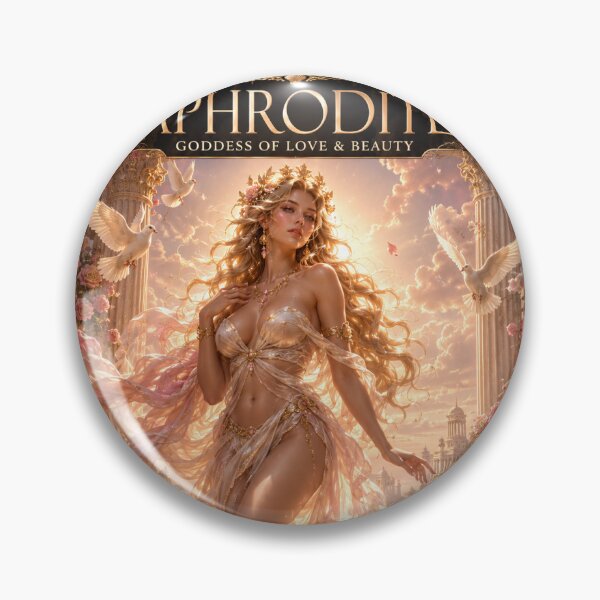 Item preview, Aphrodite Goddess of Love & Beauty | Greek Gods Collection #11 | Mythology Fantasy Art Poster | Slay The Time designed and sold by SLAYTHESPACE.