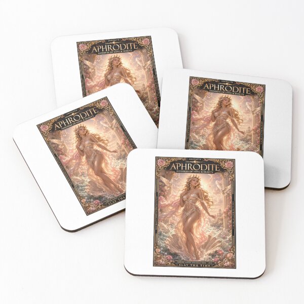 Item preview, Aphrodite Goddess of Love & Beauty | Greek Gods Collection #11 | Mythology Fantasy Art Poster | Slay The Time designed and sold by SLAYTHESPACE.