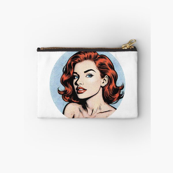 Item preview, Comic book woman with red hair. designed and sold by Bruce Custom Creations.